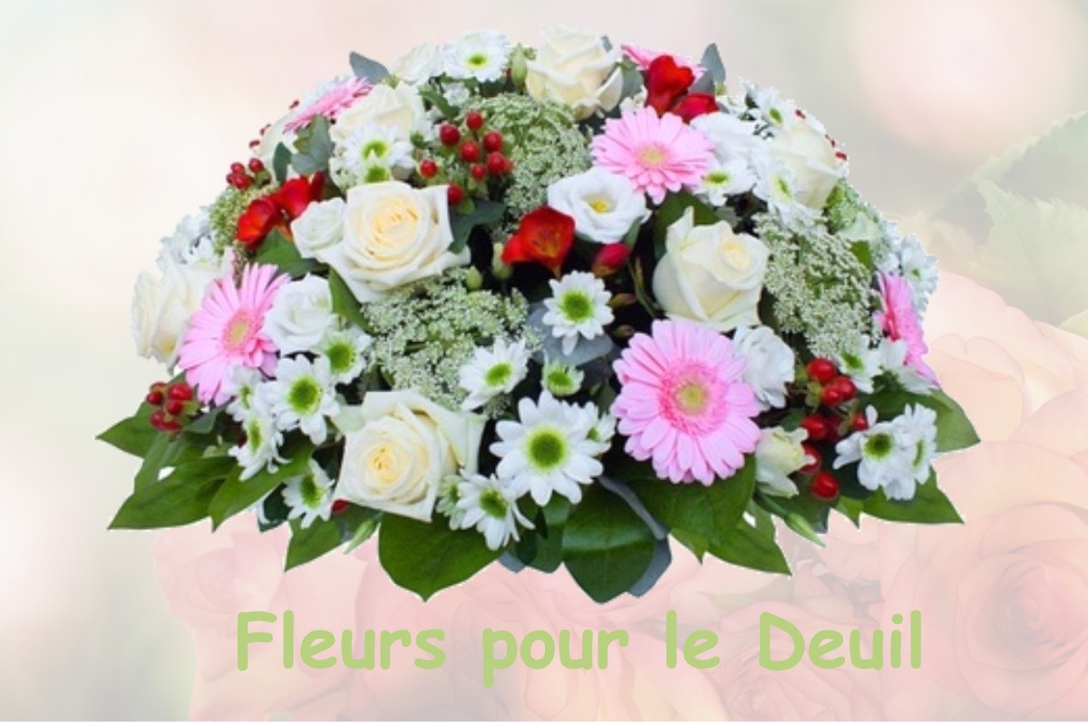 fleurs deuil COUEILLES